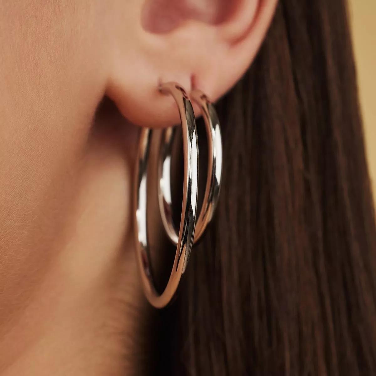 Thumbnail - Parte Di Me Ohrringe - Bibbiena Poppi Casentino 925 sterling silver hoop - Gr. unisize - in Silber - für Damen