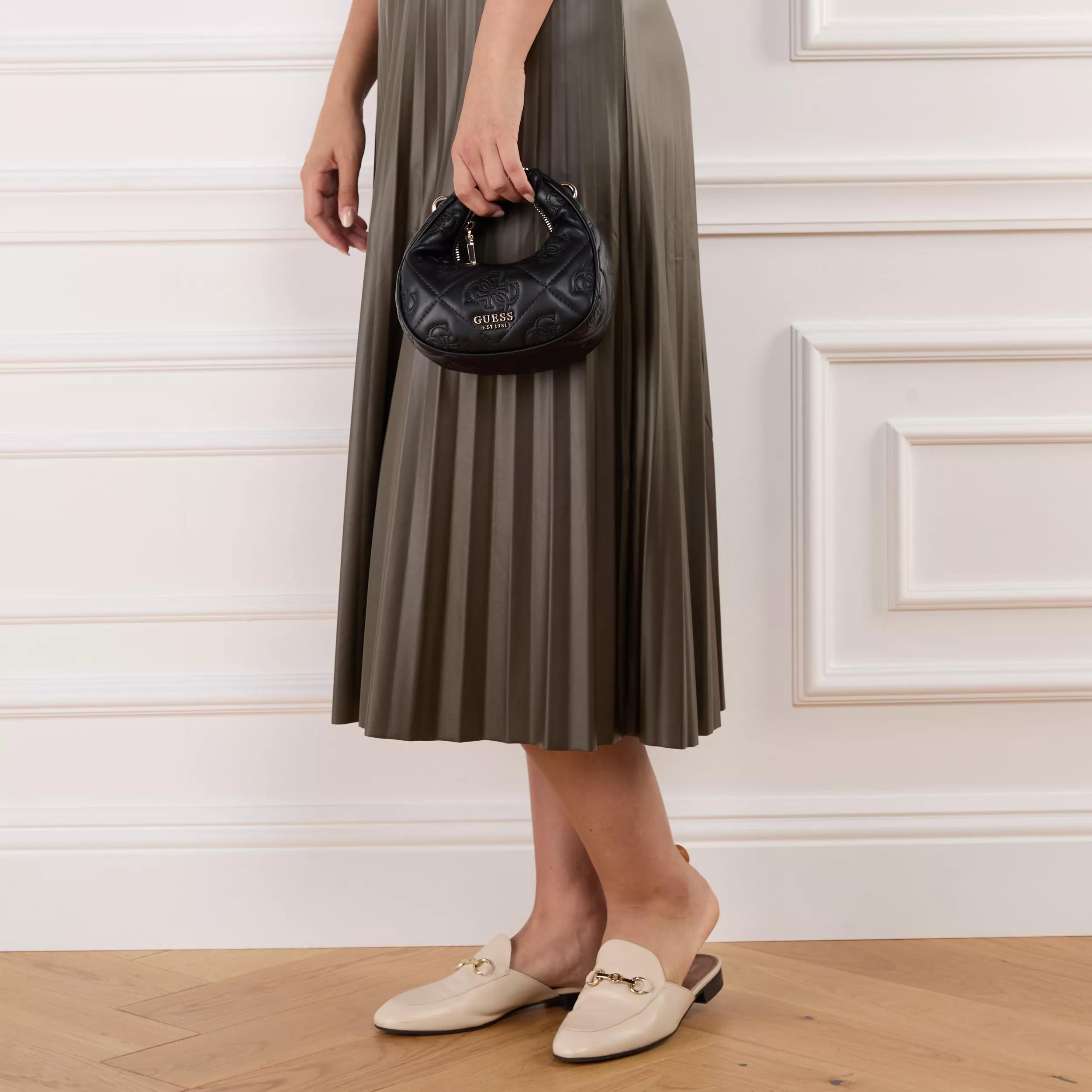 Guess Hobo bags Marieke Mini Hobo in zwart