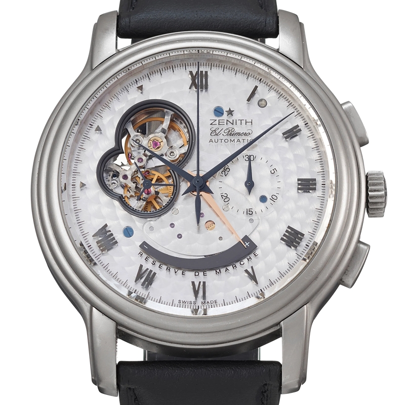 Zenith Montre automatique Chronomaster Silber