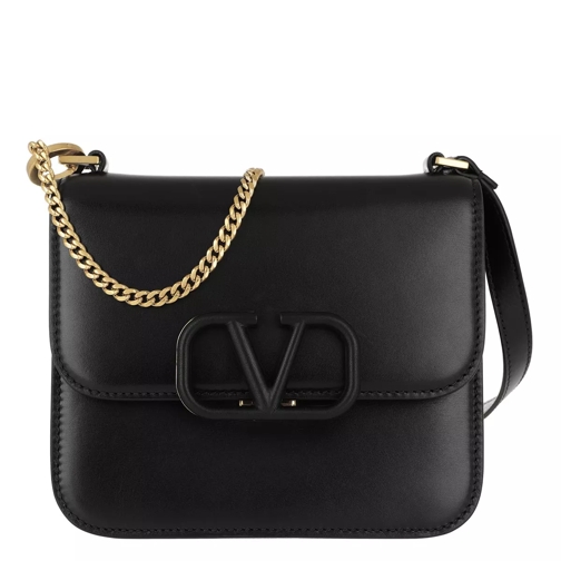 Valentino Garavani V Sling Shoulder Bag Black Crossbody Bag