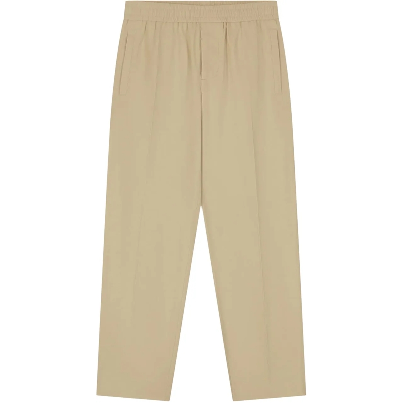 ØLÅF  Olaf Slim Elasticated Pant Pantalons Beige M240401 beige