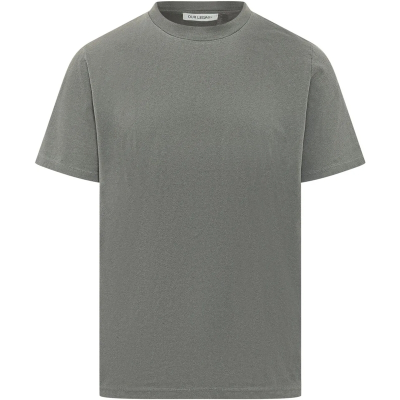 Our Legacy T-Shirt T-Shirt Box Fit a Girocollo grau