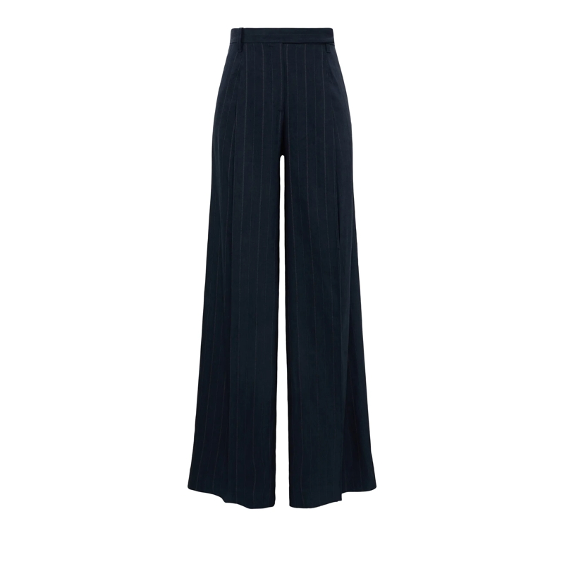 Dorothee Schumacher Broek MODERN SOPHISTICATION pants blue night