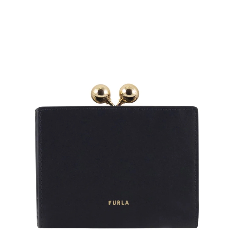 Furla Geldbörse Dots - Compact Wallet S Blue