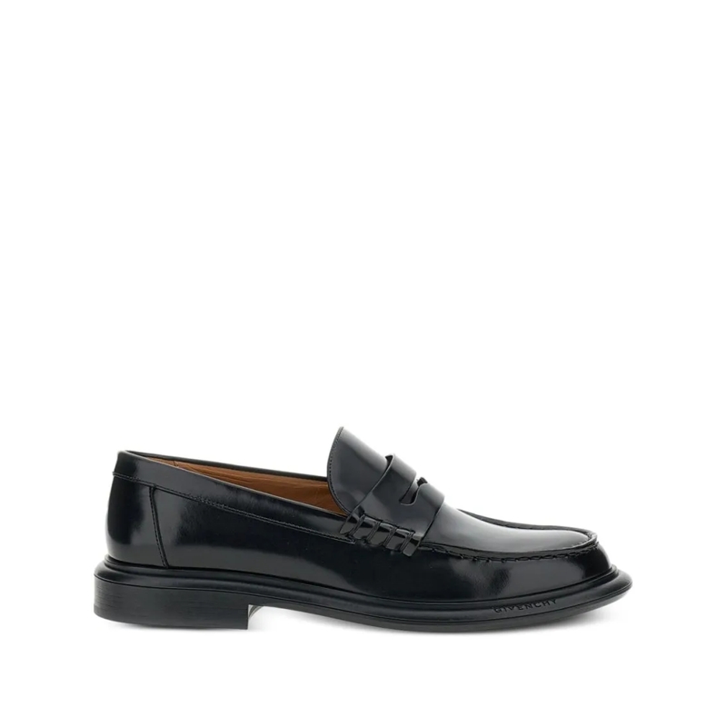 Givenchy Loafer Classic Black Loafer-Style Flat Shoes Black
