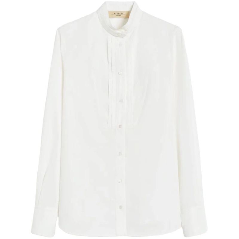 Max Mara Bluse Shirts White weiß