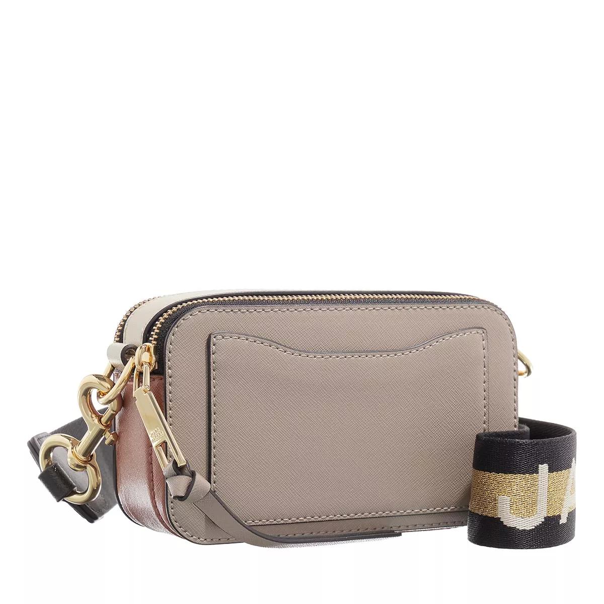 Marc Jacobs Brown The Logo Strap Snapshot Bag – BlackSkinny