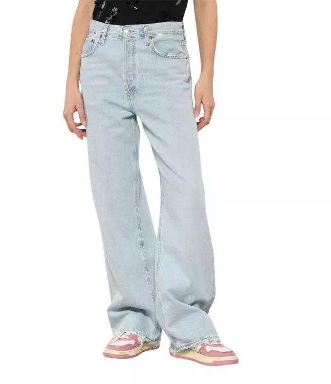 Agolde - Low Slung Baggy Denim Pants - Größe 28 - weiß