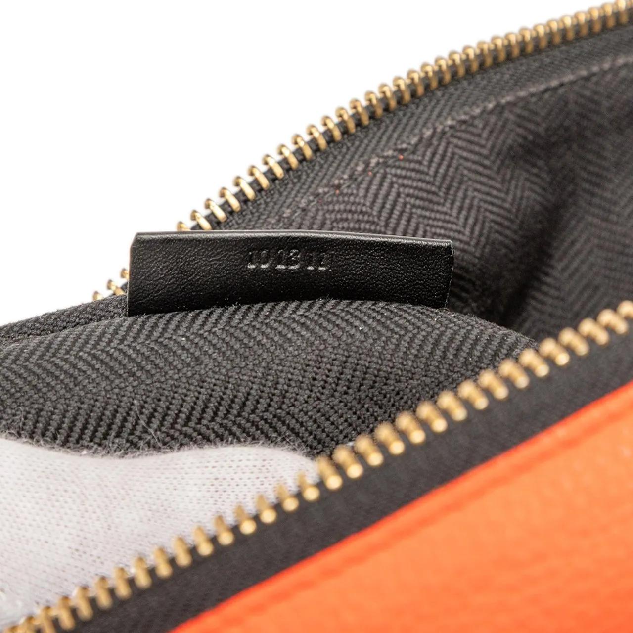 Thumbnail - Loewe Clutches - Multicolor Leather Anagram Clutch - Gr. unisize - in Orange - für Damen