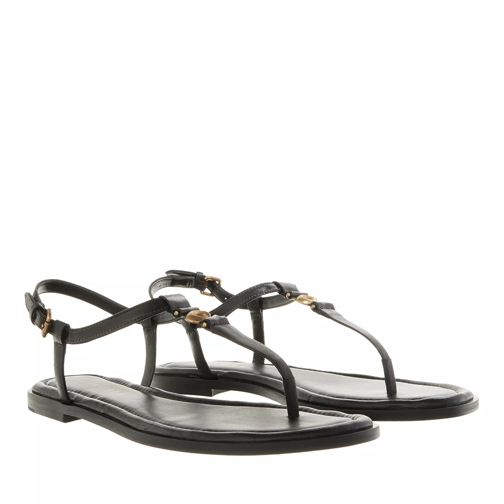 Coach Jessica Sandal Leather Black Strappy sandaal