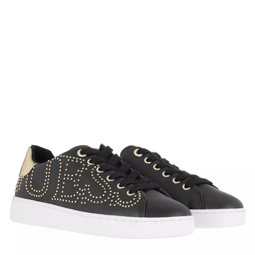 Guess Razz Active Lady Leather Like Black Low-Top Sneaker