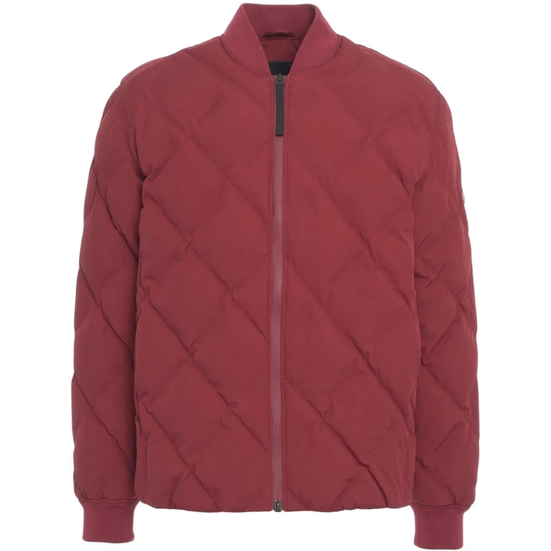 Alpha Tauri Daunenjacke Quilted bomber rot