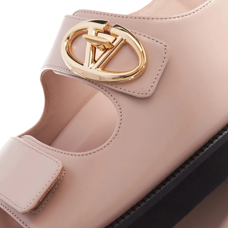 Valentino Garavani Sandalen Sandal Vlogo Beige Rose(Image 4)