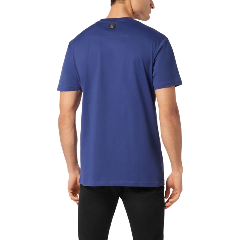 Philipp Plein T-Shirt T-Shirt Skull dunkel-blau(Image 2)