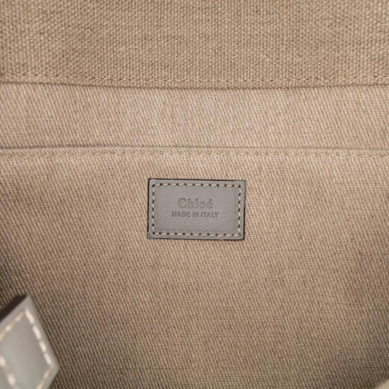 Thumbnail - Chloé Shopper - Medium Canvas Woody Tote - Gr. unisize - in Braun - für Damen