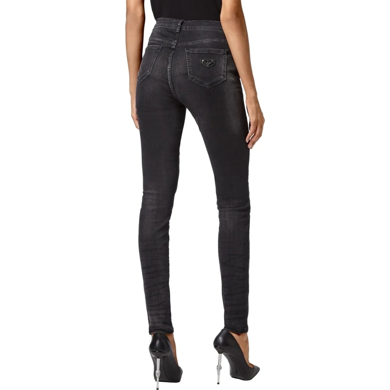 Philipp Plein Skinny-Leg-Jeans Jeggings grau(Image 3)