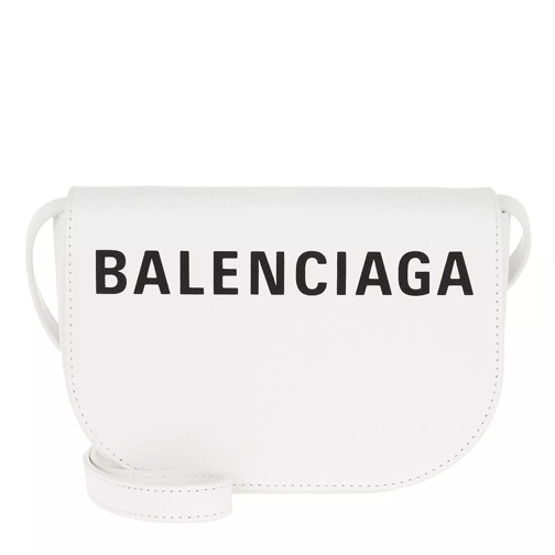 Balenciaga Ville Day Bag XS White/Black Crossbody Bag