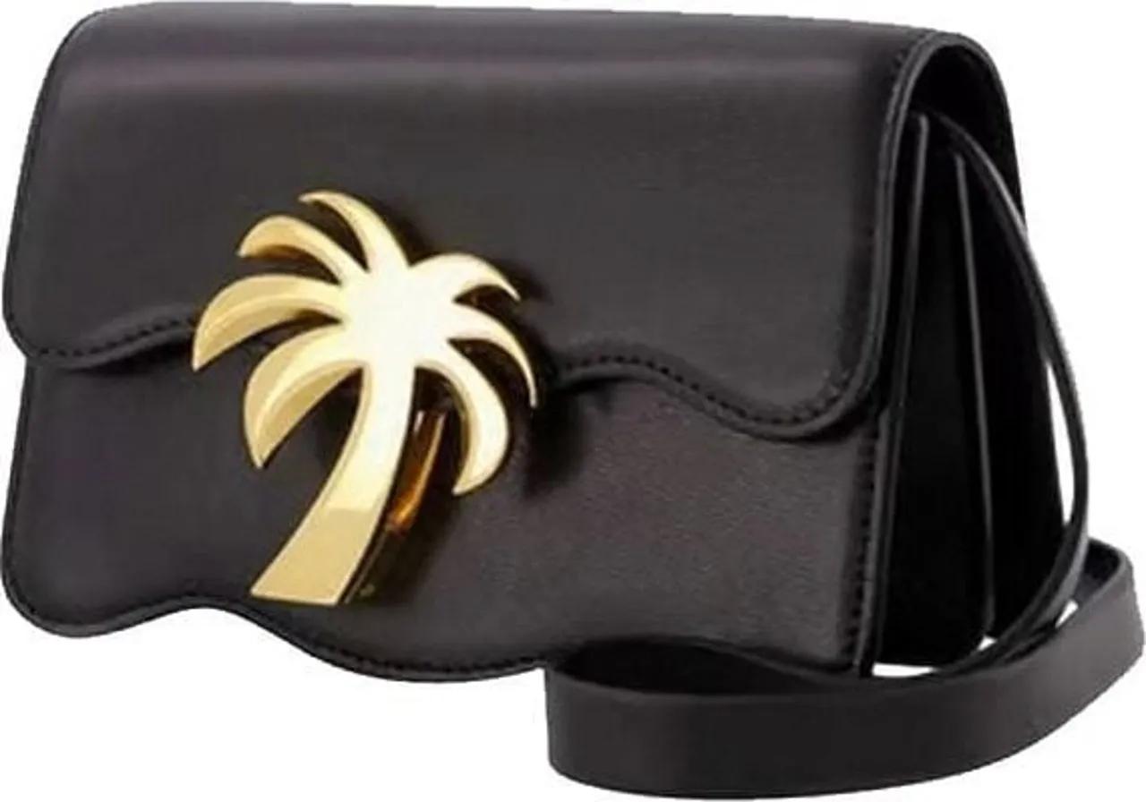 Palm Angels Hobo bags Shoulder Bag Black in zwart
