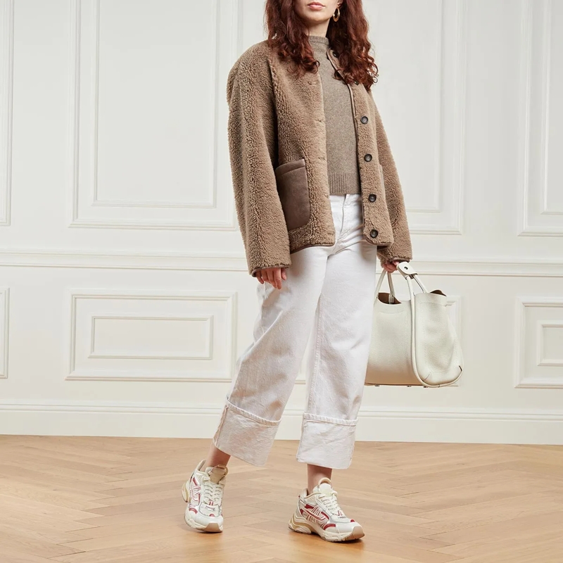 Ash Low-Top-Sneaker Race01 White/Silver/Aura(Image 2)