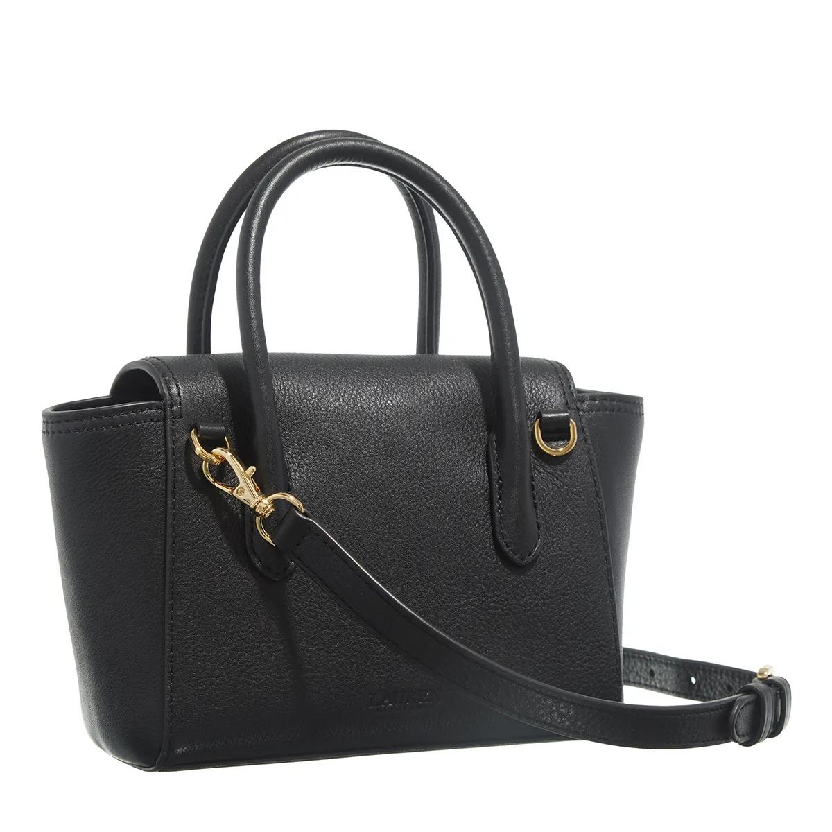 Lauren Ralph Lauren Satchels Tnnr Sm Schl-Satchel-Small in zwart