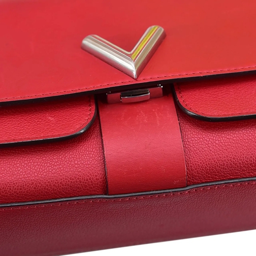 Louis Vuitton Sac à bandoulière 2018 Monogram Cuir Plume Ecume Very Chain Bag rot (Image 21)