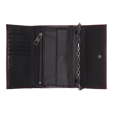 Berliner Bags Mark Kleine portemonnee van echt leer met YKK-ritssluiting, ideaal voor munten, kaarten en bankbiljetten, voor dames en heren, Espresso, 10.5 x 8.5 cm, vintage