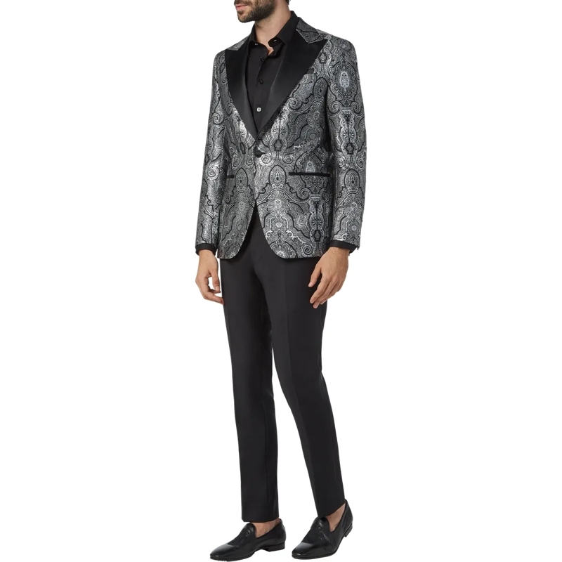 BILLIONAIRE Blazer Blazer Paisley silber(Image 3)