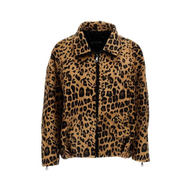 Simonetta Ravizza Wintermantel Tailored Multicolour Coat With Pattern Brown