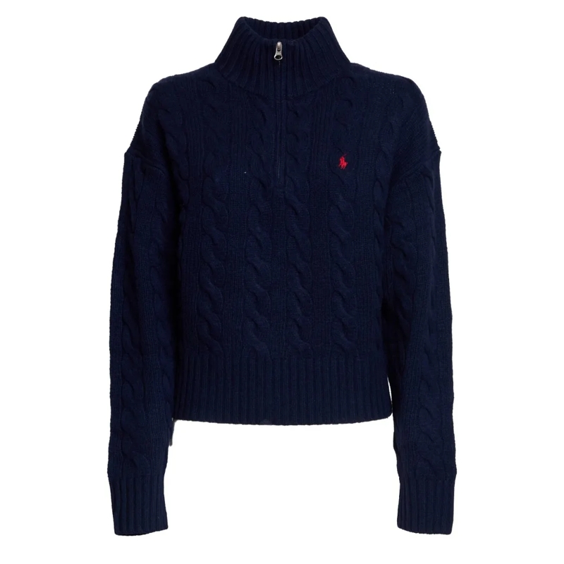 Polo Ralph Lauren Pullover Pullover aus Kaschmir-Woll-Mix mehrfarbig