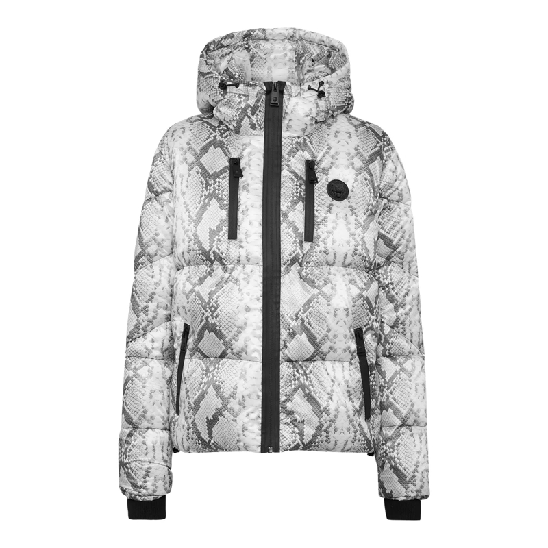 Plein Sport Daunenjacke Jacke Python grau