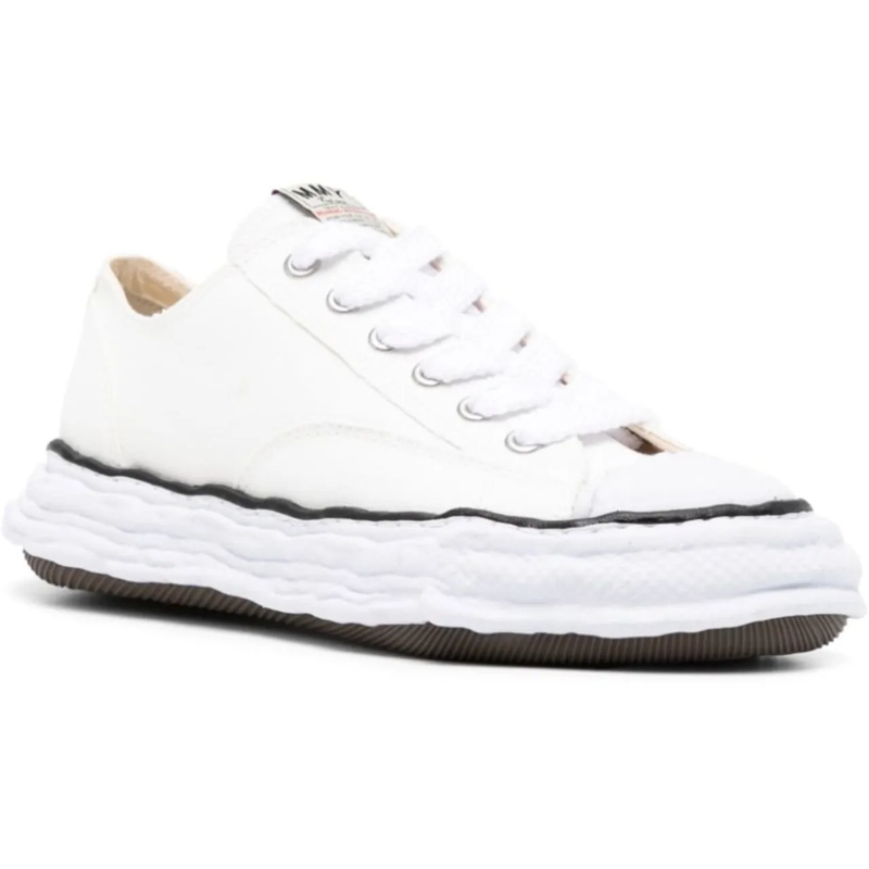 Maison Mihara Yasuhiro Low-Top-Sneaker Peterson 23 Original Sole Canvas Low Top Sneaker W weiß (Image 2)