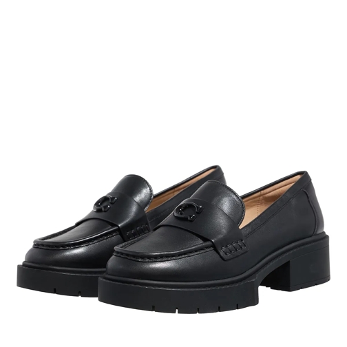 Coach Loafer Leah Leather Loafer Black