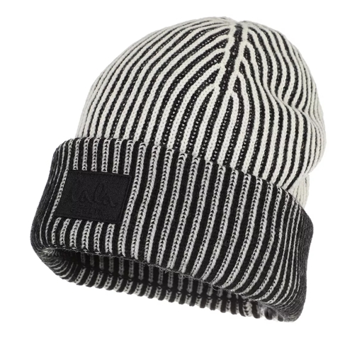 Lala Berlin Cap Lines Off-White Black Cappello di lana