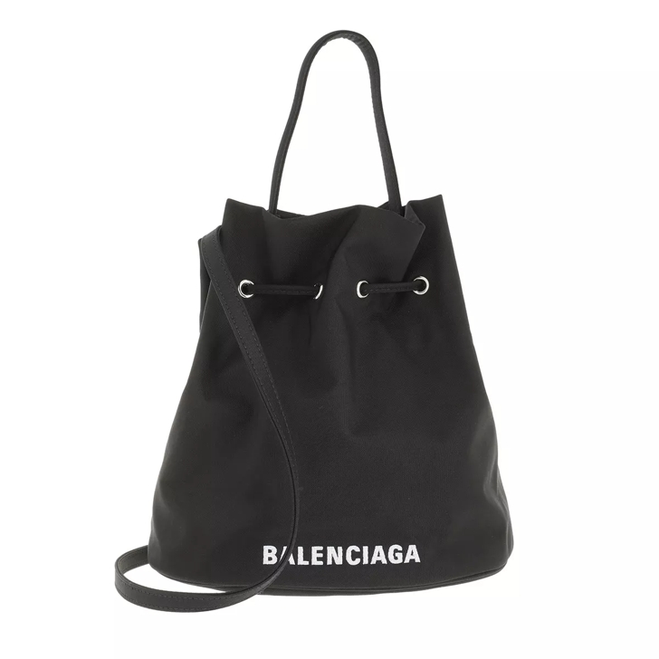 Black drawstring bucket deals bag