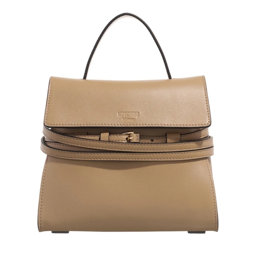 Moschino Satchel Nappa Beige