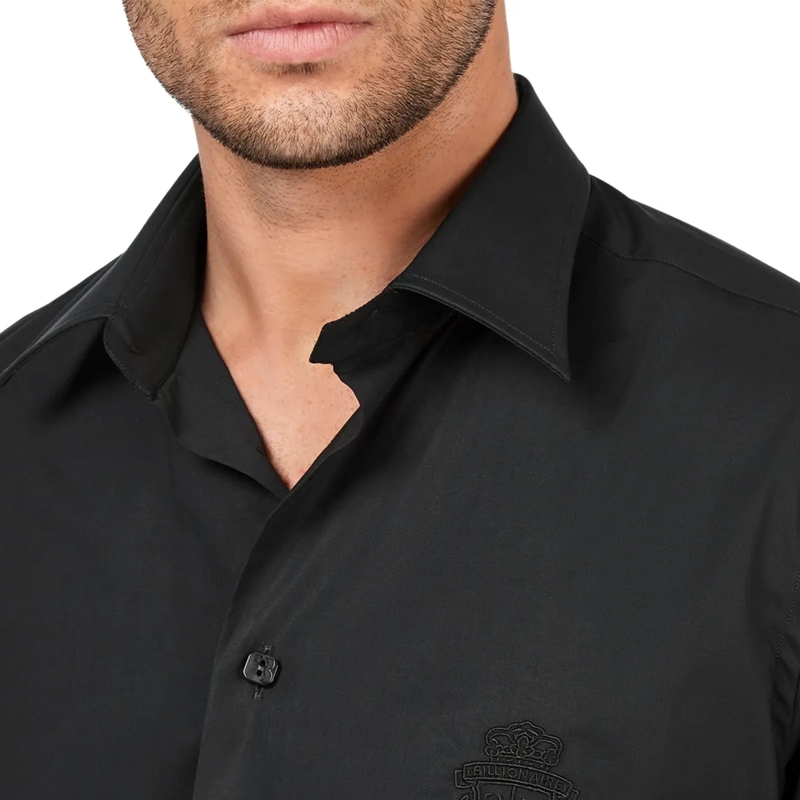 BILLIONAIRE Hemd Hemd Slim Fit schwarz(Image 3)