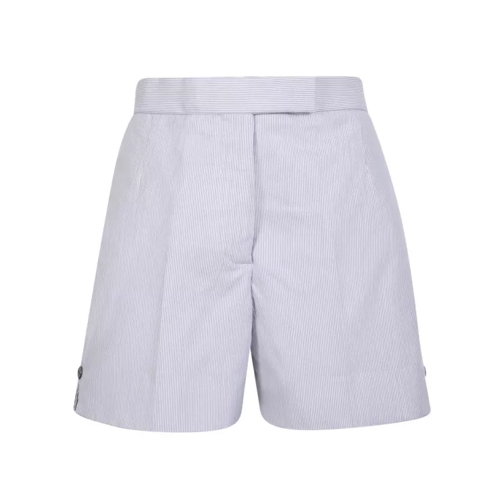 Thom Browne Grey Pincord Fabric Shorts Grey 