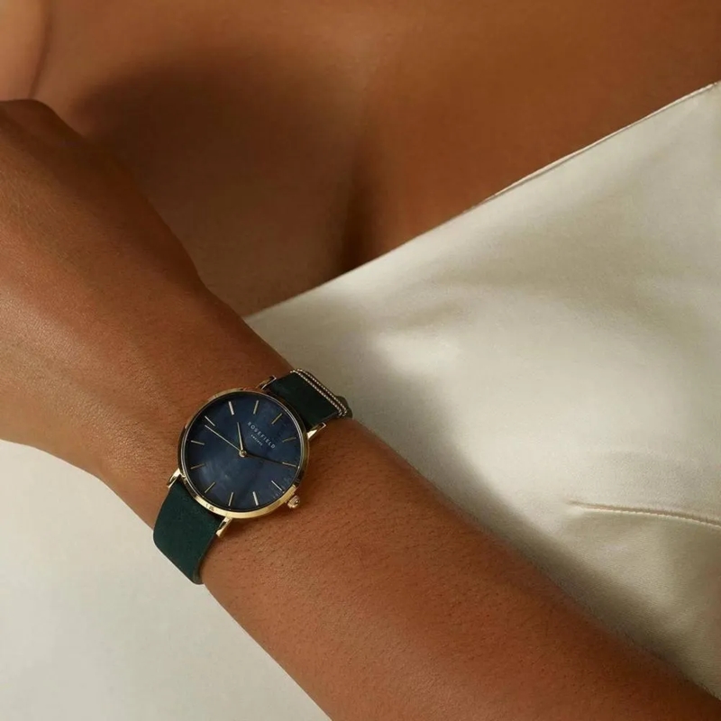 Rosefield Quarzuhr Damenuhr West Village grün(Image 2)