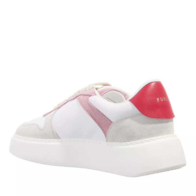 Furla Lage-top sneaker Furlasport Lace-Up Sneaker T.3 Off White+Alba+Talco H+Rosso Veneziano(Image 2)