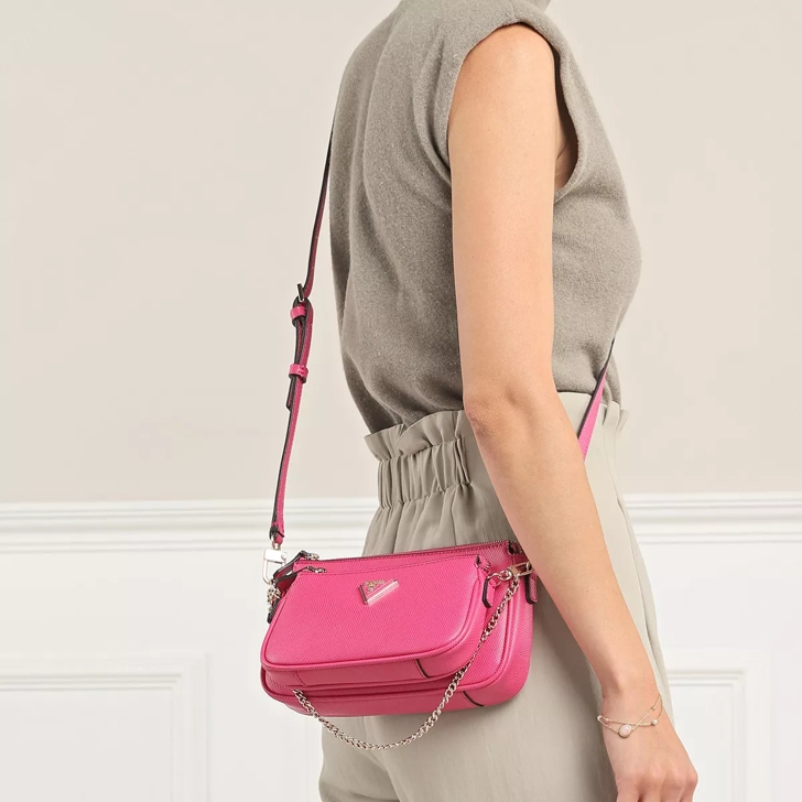 Double pouch crossbody outlet bag