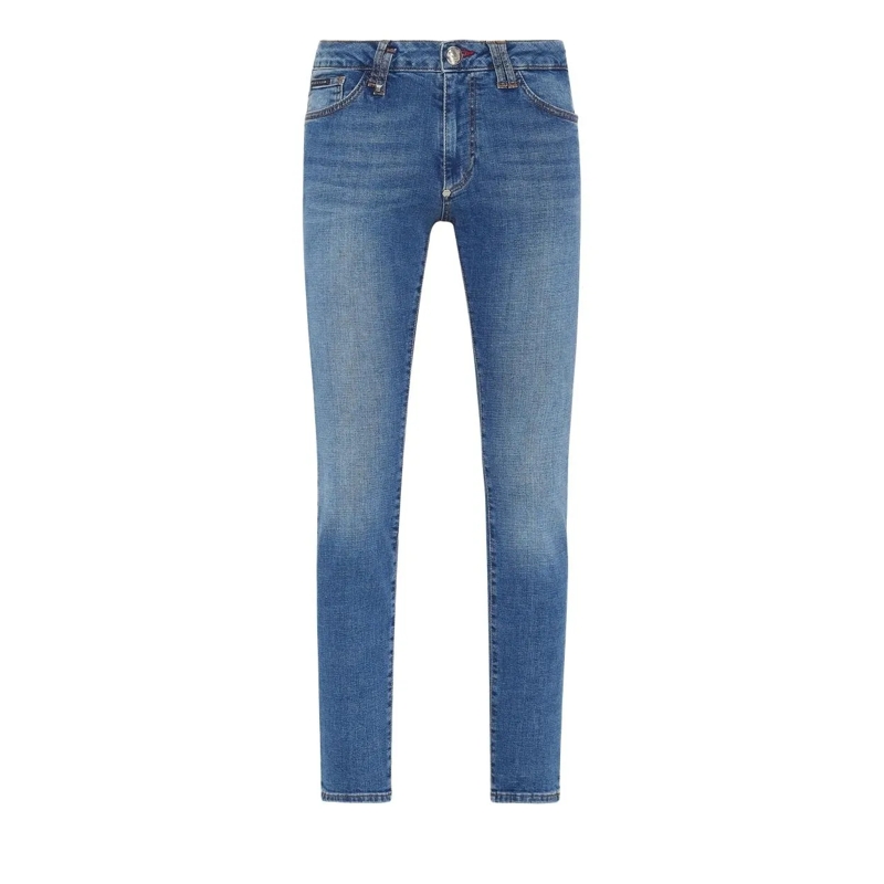Philipp Plein Jeans Jeans Slim Fit dunkel-blau