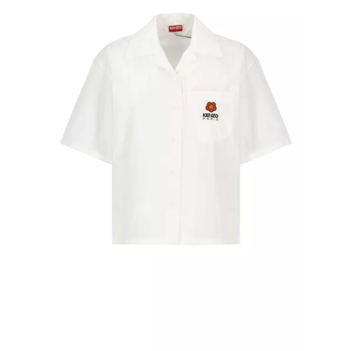 Kenzo Cotton Shirt White 