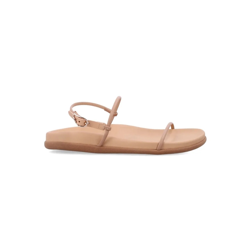 Ancient Greek Sandals Ballerines Symistra Footbed With Minimalistic Straps Neutrals