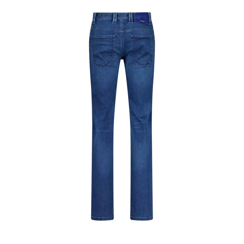 Alberto Jeans Slim Fit Jeans Pipe Blau(Image 2)