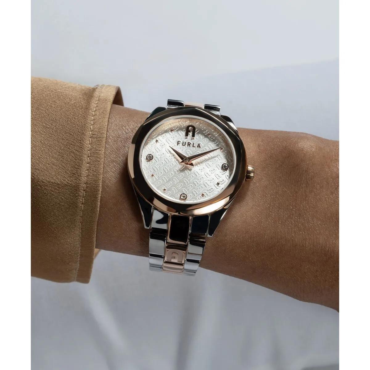 Thumbnail - Furla Uhr - Quarz-Analoguhr Furla Petite Bangle - Gr. unisize - in Rosa - für Damen