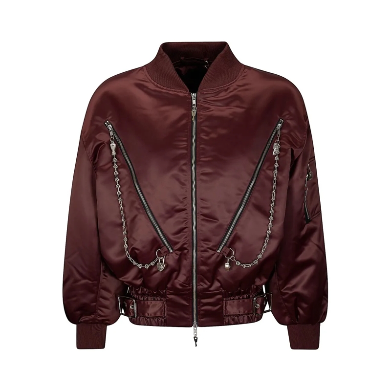 Chopova Lowena Bomberjacke Helter Bomber Jacket Black