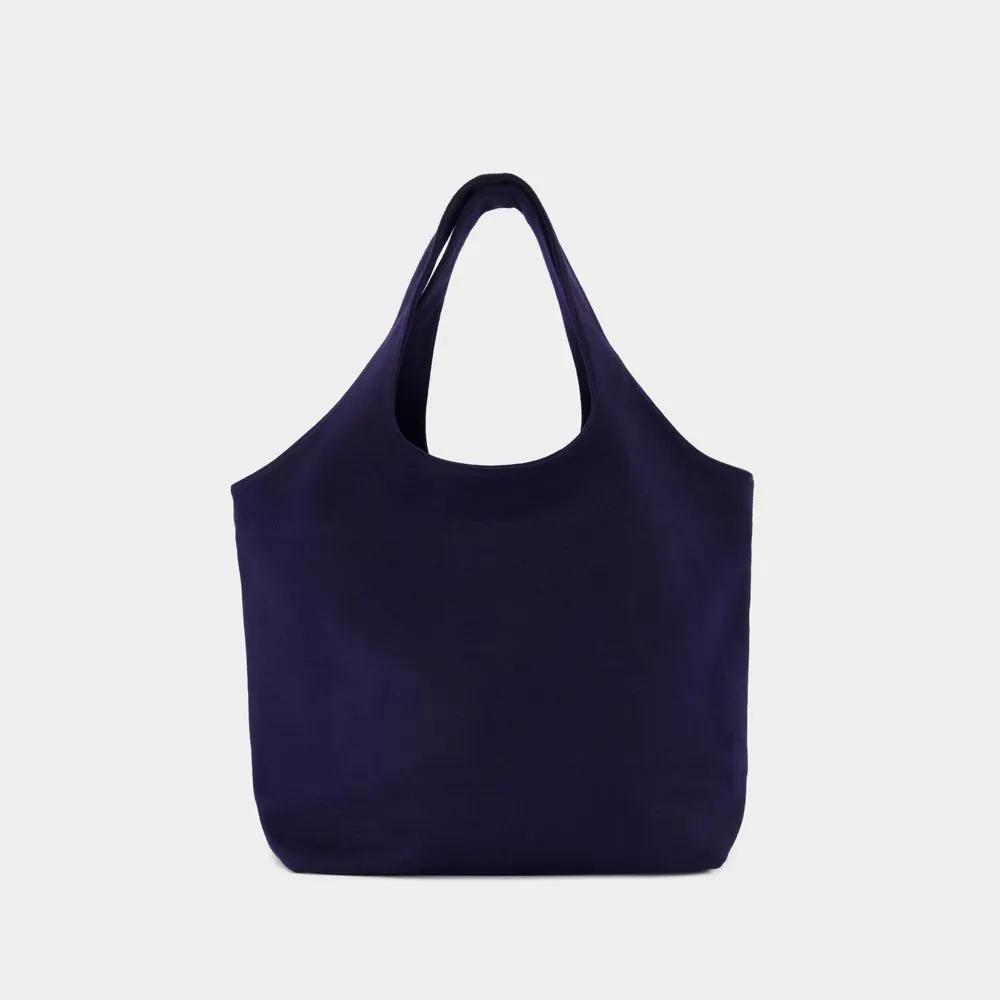 A.P.C. Totes & shoppers Tote Ninon Wool Blue in blauw