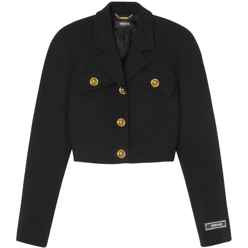 Versace Übergangsjacke Jackets Black schwarz