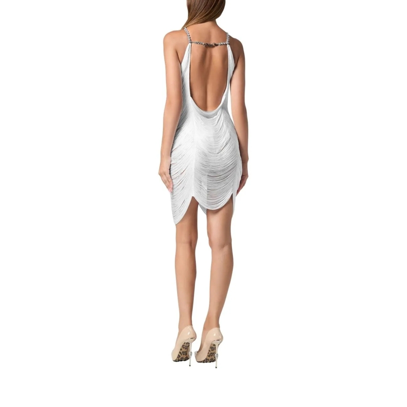 Philipp Plein Minikleid Minikleid weiss(Image 5)