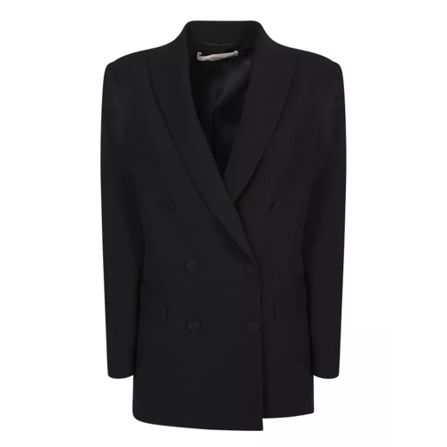 Blanca Vita Double-Breasted Jacket Black 